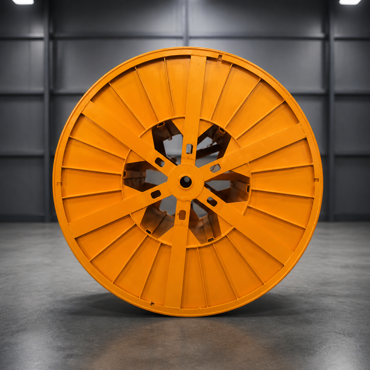 Orange MS process drum manufactured by Ambe Engineering